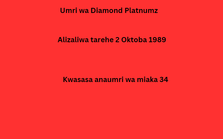 Umri wa Diamond Platnumz