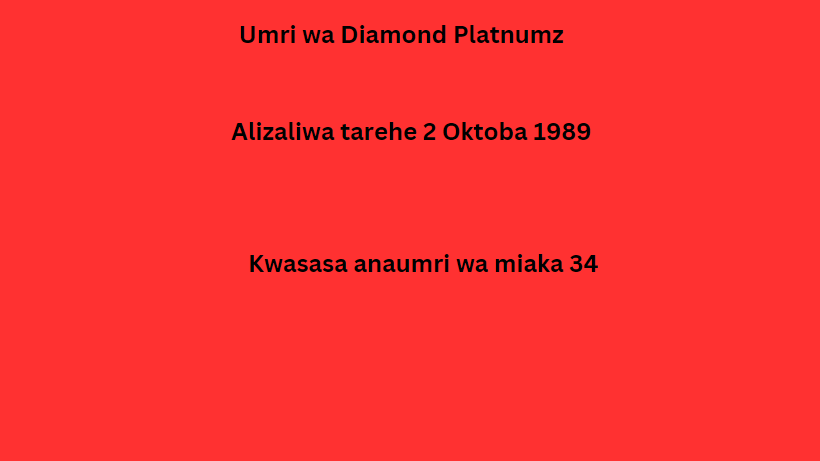 Umri wa Diamond Platnumz