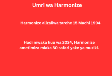 Umri wa Harmonize