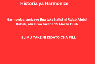 Historia ya Harmonize