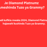 Je Diamond Platnumz Ameshinda Tuzo ya Grammy