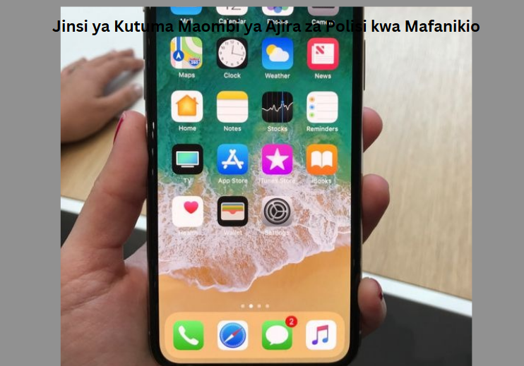 Jinsi ya Kutuma Maombi ya Ajira za Polisi