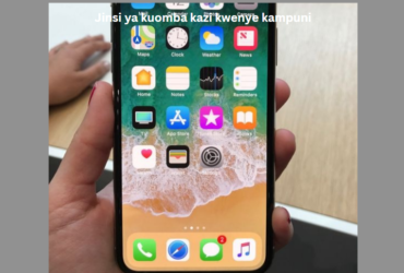 Jinsi ya kuomba kazi kwenye kampuni