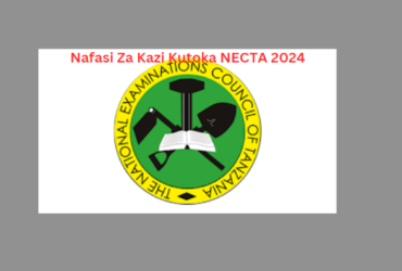 Nafasi Za Kazi Kutoka NECTA 2024