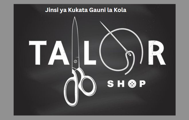 Jinsi ya Kukata Gauni la Kola