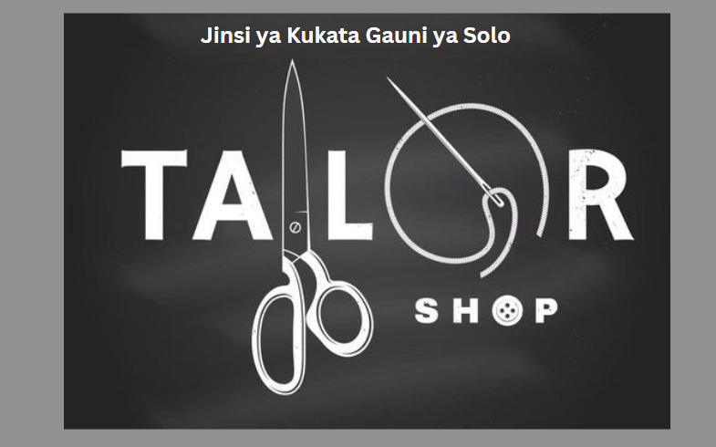 Jinsi ya Kukata Gauni ya Solo