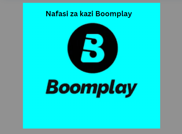 Nafasi za kazi Boomplay