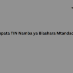 Jinsi Ya Kupata Tin Namba Ya Biashara Online 2024