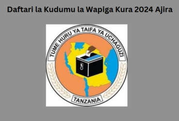 Daftari la Kudumu la Wapiga Kura 2024 Ajira