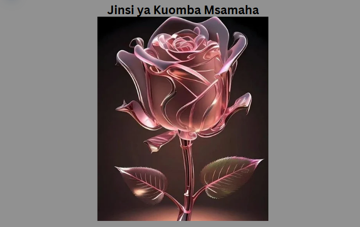 Jinsi ya Kuomba Msamaha