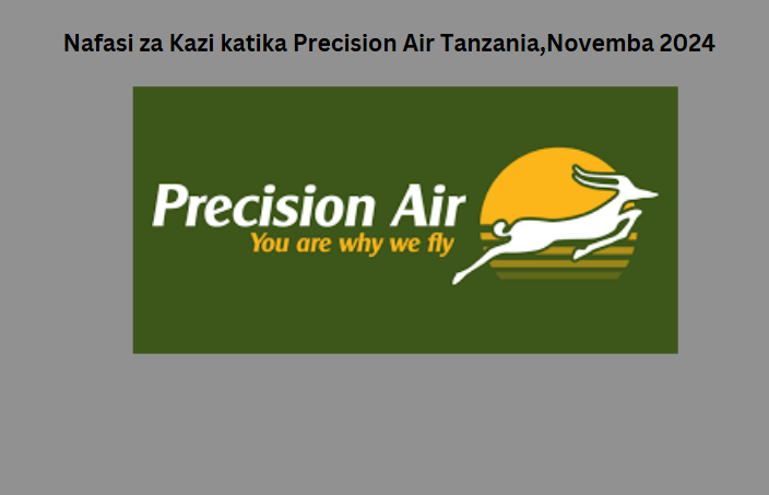 Nafasi za Kazi katika Precision Air Tanzania