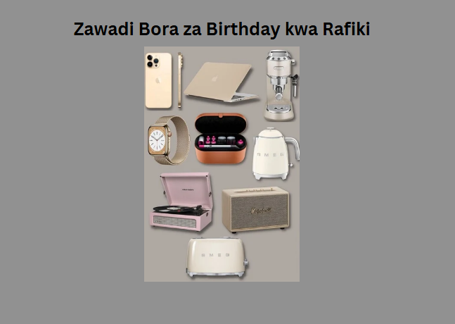 Zawadi Bora za Birthday kwa Rafiki