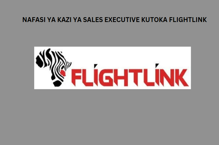 Nafasi ya Kazi ya Sales Executive Kutoka Flightlink