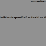 SMS za Usaliti wa Mapenzi