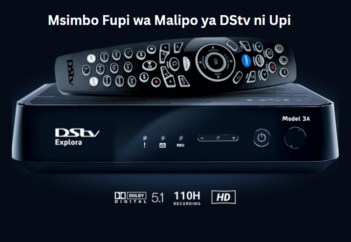 Msimbo Fupi wa Malipo ya DStv ni Upi