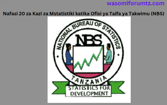 Nafasi 20 za Kazi za Mstatistiki katika Ofisi ya Taifa ya Takwimu (NBS)