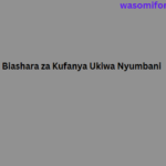 Biashara za Kufanya Ukiwa Nyumbani