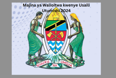 Majina ya Walioitwa kwenye Usaili Utumishi 2024