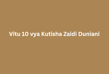 Vitu 10 vya Kutisha Zaidi Duniani