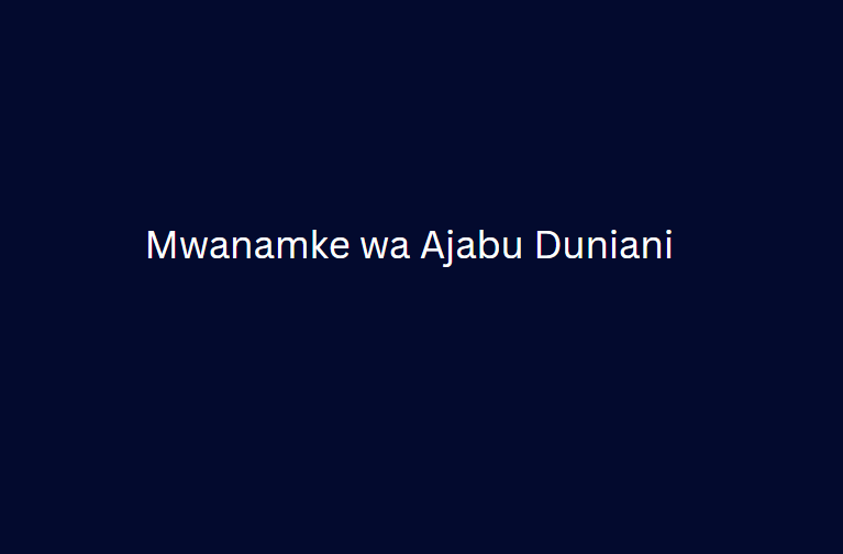 Mwanamke wa Ajabu Duniani