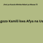 Jinsi ya Kuzuia Mimba Ndani ya Masaa 72