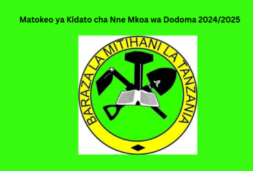 Matokeo ya Kidato cha Nne Mkoa wa Dodoma 2024