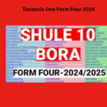 Tanzania One Form Four 2024